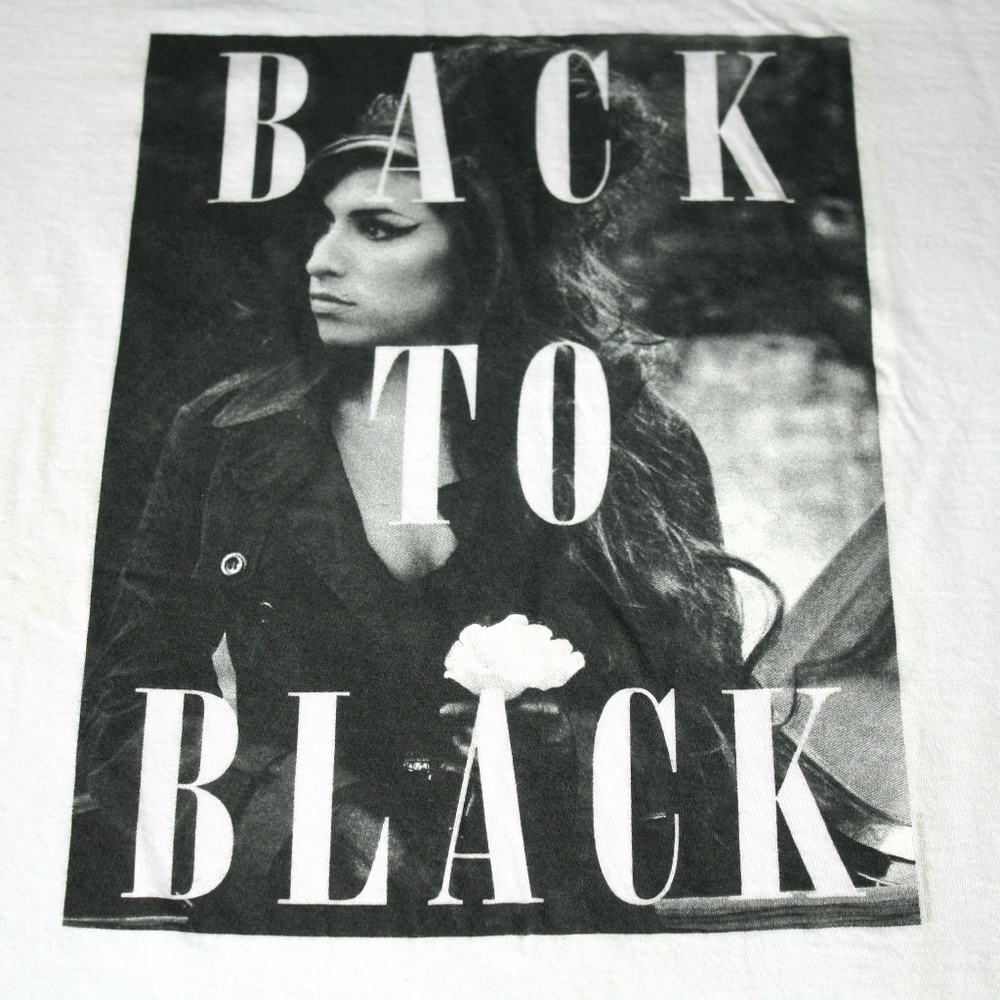 Amy Winehouse 3X Girls Tee Back To Black Lady Gaga